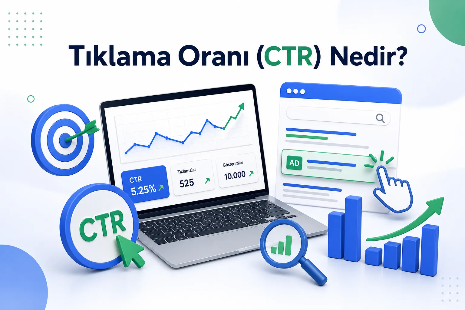 Tıklama Oranı (CTR) Nedir? Nasıl Hesaplanır?